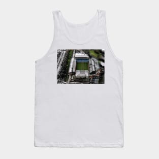 Aston villa football club, Villa Park Then and Now print poster Artwork Tank Top